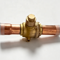 Vanne d'angle de service Trane VAL11195 en laiton, accessoire de vanne de réfrigérant pour systèmes CVC et refroidisseurs industriels