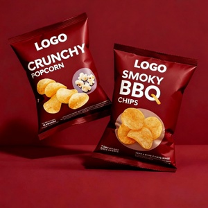 Factory Custom Printed Plastic Potato Chips Popcorn <b>Nuts</b> Cookies Packaging Bags Heat Seal Stand up Pouch Snack Bags Food Bags - Product Image 6