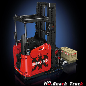 Yuxing Modelo King 17040-41, Serie de Ingeniería, Montacargas con Estanterías, Bloques de Construcción, Juguete para Niños, Control Manual, 1506+ Piezas - Product Image 2