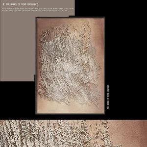 Arte Decorativo de Pintura al Óleo Minimalista de Lujo en Tono Neutro, Decoración de Interiores para el Hogar, Arte Mural Texturizado 3D Hecho a Mano - Product Image 4