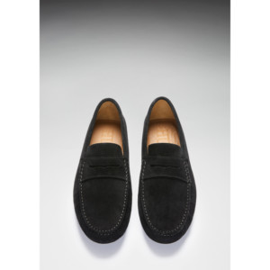 Mocasines Penny Driving, Gamuza Negra - Product Image 6