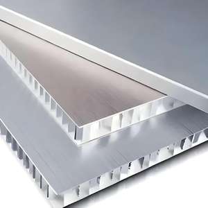 現代的な耐久性のあるアルミニウム合金ハニカムパネル、耐火性と耐水性を備え、屋外壁、倉庫、アパートでの使用に最適です。 - Product Image 4