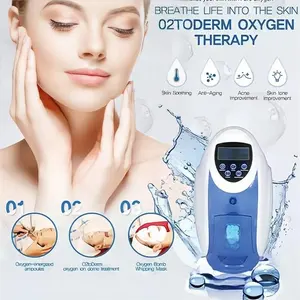 O2toDerm Oxgen mesin wajah, masker kubah oksigen peremajaan kulit wajah melembabkan 2023