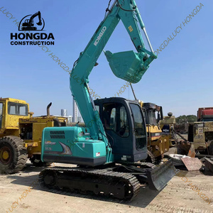 Excavatrice hydraulique utilisée Kobelco SK75-8 mini machine de construction de routes d'utilisation de jardin d'excavatrice de 7 tonnes fabriquée au Japon - Product Image 5