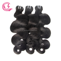 CLJhair Cabello Indio Ondulado Súper Doble Trama 100% Humano, Paquetes de Cabello Virgen Crudo de Visón con Puntas Gruesas de 14-30 Pulgadas