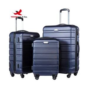 Maleta con ruedas ABS PC Maletas Equipaje Bolsas de viaje 20 24 28 pulgadas Maleta de cabina Spinner duro Maleta de equipaje de mano