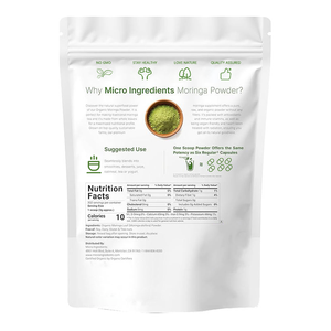 Bulk Biologische Moringa Poeder Blad <span class=keywords><strong>Extract</strong></span> En Poudre Polvo Groothandel Kruidensupplement Oem Odm Service - Product Image 2