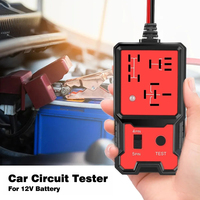 Probador de relé de coche Universal de 12V, probador de relé automotriz electrónico para comprobador de batería de coche, Analizador de alternador, herramienta de diagnóstico