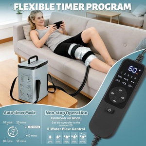 <span class=keywords><strong>Appareil</strong></span> de thérapie par compression froide réglable pour les jambes avec télécommande et système de circulation d'eau froide pour une cryothérapie complète du corps - Product Image 2