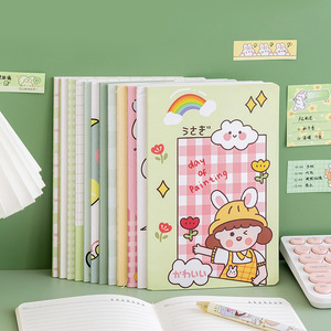 Quaderno Economico A5 con Copertina Rigida, Rilegatura a Filo, Design Creativo e Carino per Scuola Primaria, Cancelleria Kawaii - Product Image 2