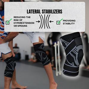 <span class=keywords><strong>Rodillera</strong></span> de compresión, <span class=keywords><strong>rodillera</strong></span> protectora ajustable <span class=keywords><strong>con</strong></span> estabilizadores laterales, almohadilla de Gel para aliviar el dolor, <span class=keywords><strong>rodillera</strong></span> transpirable - Product Image 3