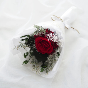 Bouquet di Rose Conservate <span class=keywords><strong>a</strong></span> Lunga Durata, Regalo Unico <span class=keywords><strong>per</strong></span> <span class=keywords><strong>Lei</strong></span>, Decorazione <span class=keywords><strong>per</strong></span> la Casa <span class=keywords><strong>per</strong></span> <span class=keywords><strong>San</strong></span> <span class=keywords><strong>Valentino</strong></span> - Product Image 1