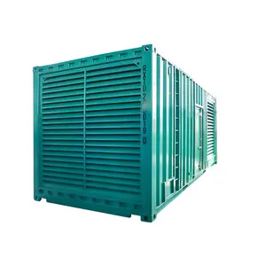 Container genset Soundproof cabin cheap diesel generator 160kw 180kw 200kva 200kw 250kva 250kw 280kw 300kva 300kw price