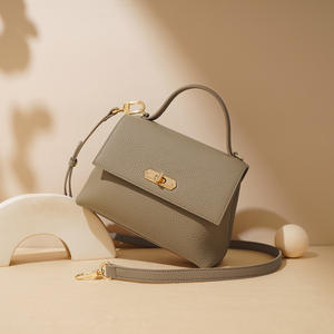 Bolso Bandolera de Cuero Vacuno de Alta Calidad para Mujer, Diseño Simple y Moderno con Correa Única, Regalo para el Día de San Valentín 2025 - Product Image 2