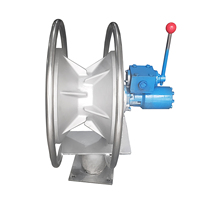 Treuil marin hydraulique pour la manutention de lignes et de filets de pêche, treuil de pont pour bateaux de pêche