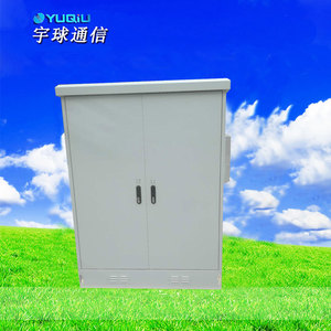 YUQIU Outdoor Steel <b>Network</b> <b>Cabinet</b> Gray Smart Communication <b>Cabinet</b> For Telecommunication Use - Product Image 1