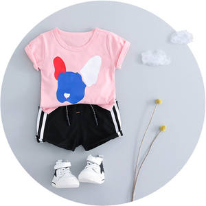 Ensembles de vêtements pour bébés garçons, pantalons harem en tissu d'Inde et T-shirts personnalisables avec votre logo, costumes Punjabi importés - Product Image 2