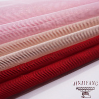 Tissu en maille de poids moyen pour sac à chaussures / Conception personnalisée Couleurs personnalisées 100% polyester Tissu en maille respirant 100g