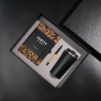 Coffret cadeau écologique pour carnet de notes en liège et marc de café avec logo personnalisé tasse à stylo journal cadeau d'entreprise pour le bureau