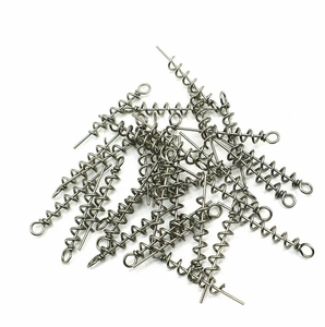 Appâts souples pour la pêche : crochet à ressort, fixation à vis, aiguille pour vers souples - Product Image 6