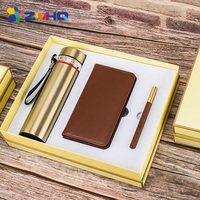 Set de Regalo Empresarial de Lujo, Taza de Vacío, Libreta, Kits Ejecutivos, Set de Regalo Promocional Corporativo con Caja