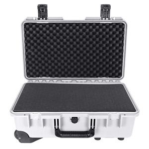 Échantillon gratuit Boîte de rangement à fermeture éclair en EVA avec poignée imperméable personnalisée, étui de transport rigide pour casque VR - Product Image 2