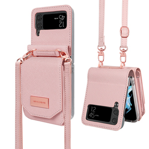 Funda de cuero VIETAO billetera <span class=keywords><strong>Galaxy</strong></span> Fold 4 fundas de teléfono de cuero con correa de mano para Samsung <span class=keywords><strong>Galaxy</strong></span> Z <span class=keywords><strong>Flip</strong></span> 4 Z <span class=keywords><strong>Flip</strong></span> 3 Z <span class=keywords><strong>Flip</strong></span> 5 funda - Product Image 2