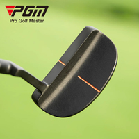 Clubs de golf PGM TUG062 personnalisés pour droitiers, manche en graphite, putter fraisé CNC pour hommes, noir