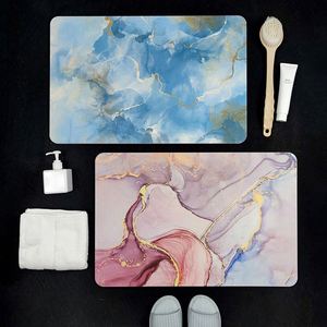 Tapis de séchage rapide en pierre de diatomite colorée pour salle de bain et comptoir de cuisine - Product Image 1