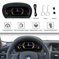 Pantalla Digital para el Tablero de Instrumentos E70 E71 X5 X6, Velocímetro Inalámbrico con Apple CarPlay para BMW E70 E71 X5 X6