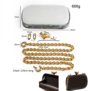 Kit complet de quincaillerie de remplacement de luxe pour sacs <span class=keywords><strong>à</strong></span> <span class=keywords><strong>main</strong></span>, comprenant fermoirs métalliques, loquets, boutons-pression, fermoirs <span class=keywords><strong>à</strong></span> nœud en cuir durables pour le bricolage et accessoires de maroquinerie - Product Image 4