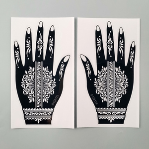 สติกเกอร์เพ้นท์ศิลปะทำมือแบบทำมือลวดลายไม่เป็นพิษกันน้ำได้ - Product Image 3