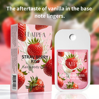 Semprotan Parfum Ukuran Perjalanan Model Kartu Terlaris dengan Aroma Stroberi & Kayu, Tahan Lama, Ramah Lingkungan & Portabel