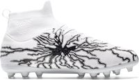 Chaussures de football pour enfants unisexes, crampons hauts en cuir véritable pour l'entraînement en extérieur