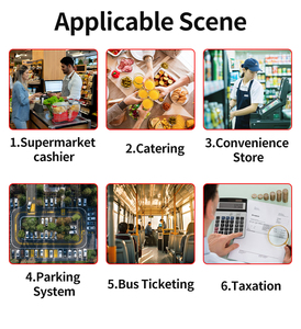 New Arrival All-in-One 80 mét POS thiết bị đầu cuối với 6.5 inch màn hình cảm ứng <span class=keywords><strong>NFC</strong></span> Wi-Fi Bluetooth USB kết nối MDM POS hệ thống - Product Image 5