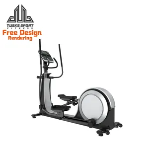 Vélo elliptique magnétique d'intérieur pour la maison et le sport, équipement professionnel de fitness commercial TK1-EB9100-LED - Product Image 1