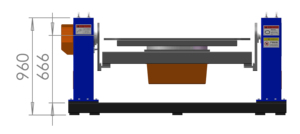 Nhiệm vụ nặng nề đơn trục đầu đuôi Cổ Hàn định vị được thiết kế cho các ứng dụng chế tạo máy móc kỹ thuật - Product Image 3