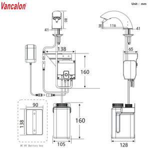 Dispensador de jabón líquido de manos libres, de titanio, de acero inoxidable, respetuoso con el medio ambiente, envío directo - Product Image 6