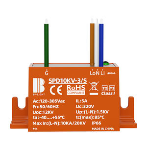 Arancione 10 <span class=keywords><strong>KA</strong></span> 10kv 20kv LED DPS protezione contro le sovratensioni protezione LED luce stradale SPD - Product Image 4