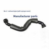 XWD Pipa Penghubung Katup Gas Buang Pemisah Oli-Air EA888 Audi A4L A5 Q5 A6L Baru 06H103213H