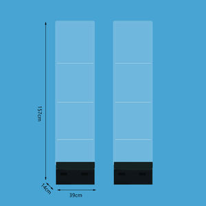 Centros comerciales de gama alta EAS Sistema DE SEGURIDAD 8,2 MHz RF Mono <span class=keywords><strong>System</strong></span> EAS Puerta de alarma - Product Image 2