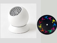 Nouvelle Lampe de Projection Océanique Alimentée par USB, Motifs Cœur Flocon de Neige de Noël, Lumière Céleste Rotative pour Fêtes, Mariages et Événements Festifs