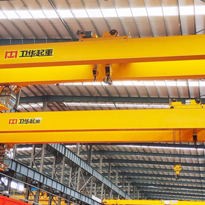 Grúa Puente de Doble Viga de 5, 10 y 32 Toneladas, Diseño Estándar Europeo para Taller de Trabajo Pesado con Polipasto Eléctrico de Cable - Product Image 6