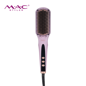 Nouveau produit <span class=keywords><strong>MAC</strong></span> : Lisseur et fer à boucler pour cheveux, peigne chauffant rapide anti-brûlure - Product Image 1