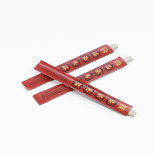 Logo <span class=keywords><strong>personnalisé</strong></span> baguettes en bambou ensemble jetable pour sushi <span class=keywords><strong>couverts</strong></span> personnalisés - Product Image 5