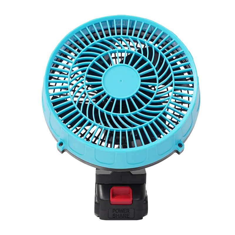 Ventilatore da campeggio elettrico al litio ventilatore portatile da esterno 1500mAh ventilatore portatile a batteria