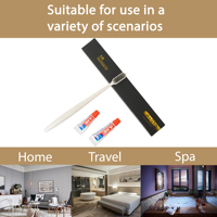 Kit dentaire jetable en gros pour hôtel avec dentifrice, ensemble de brosses à dents de voyage personnalisé en usine, kit d'hygiène pour chambre d'hôtes