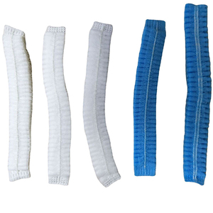 Bonnet jetable non tissé respirant anti-poussière, <span class=keywords><strong>filet</strong></span> à <span class=keywords><strong>cheveux</strong></span> bouffant médical pour la restauration, l'hôpital et les salons de beauté - Product Image 1