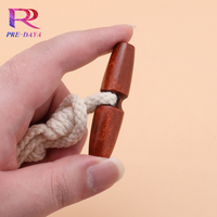 Jaket Mantel Ramah Lingkungan Berlapis Resin dengan Kancing Dekoratif, Tali Rami, dan Kancing Tanduk Sapi