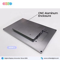 Panel LCD Gantung Dinding untuk Iklan, Papan Menu Digital, Layar Periklanan Toko